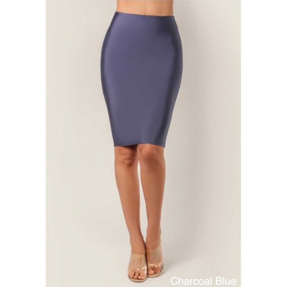 WoW Couture Bandage Style High Waist Bodycon Skirt